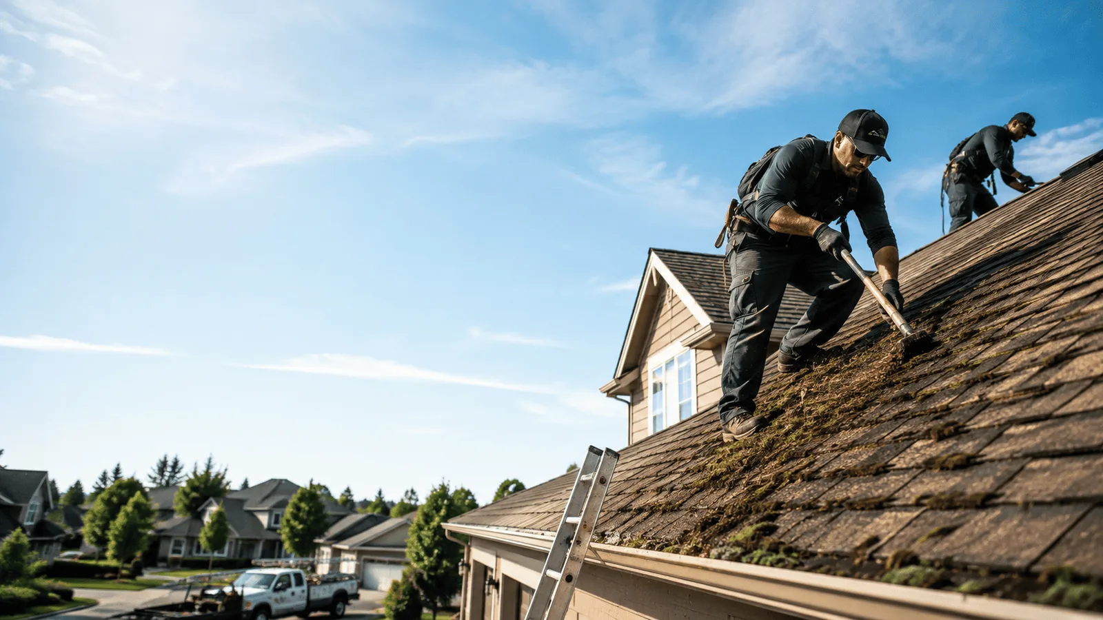 Roof Moss Removal in Dollar Bay, MI near me